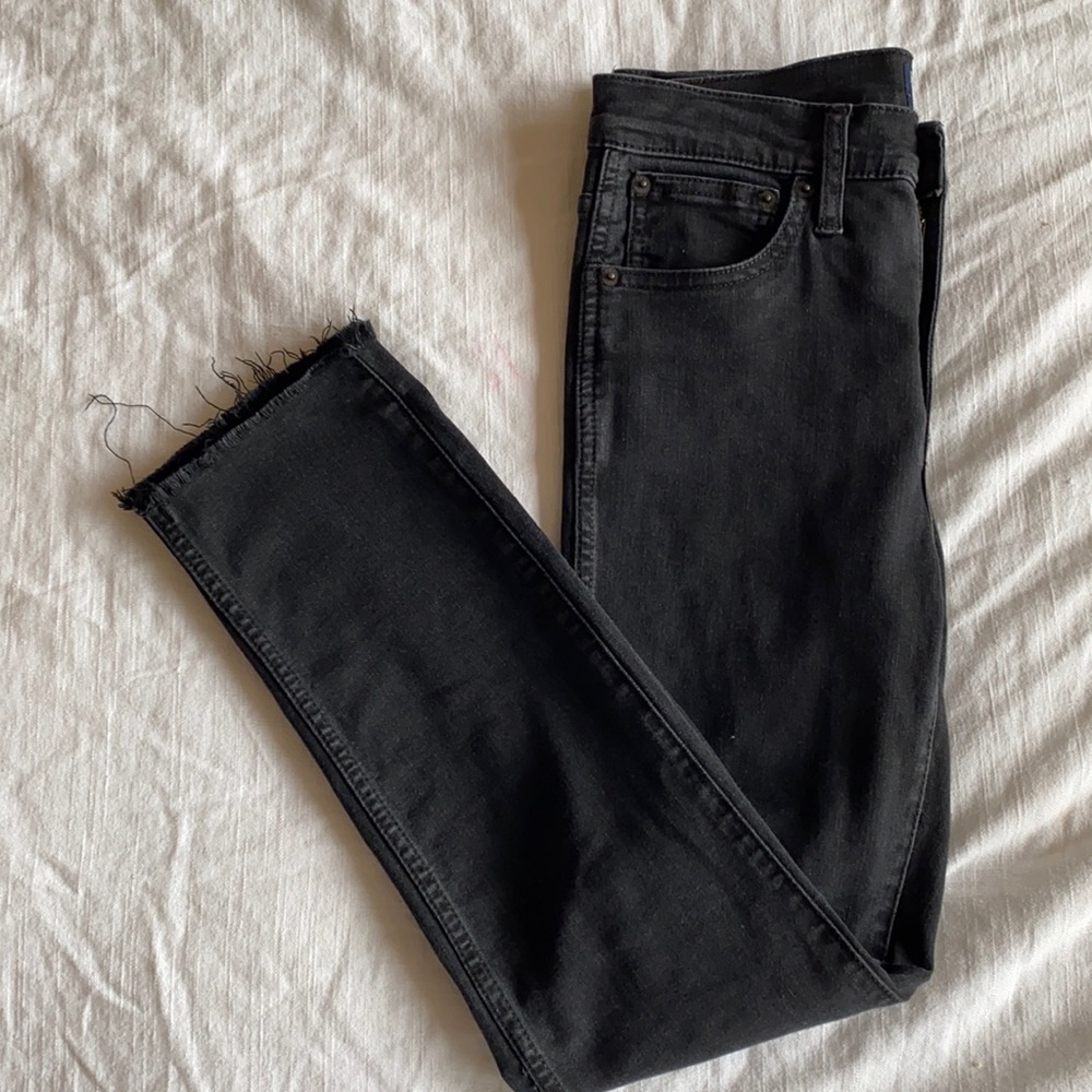 J. Crew High rise Vintage Straight Jeans